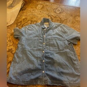 denim button down